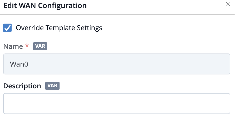 [MIST] Enable vlan tag for wan - greyed out
