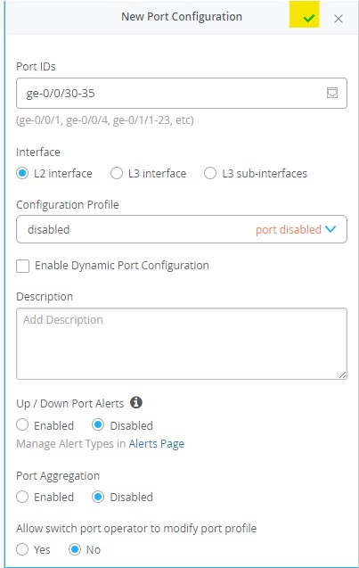 [Mist] Unassigned ports using the 