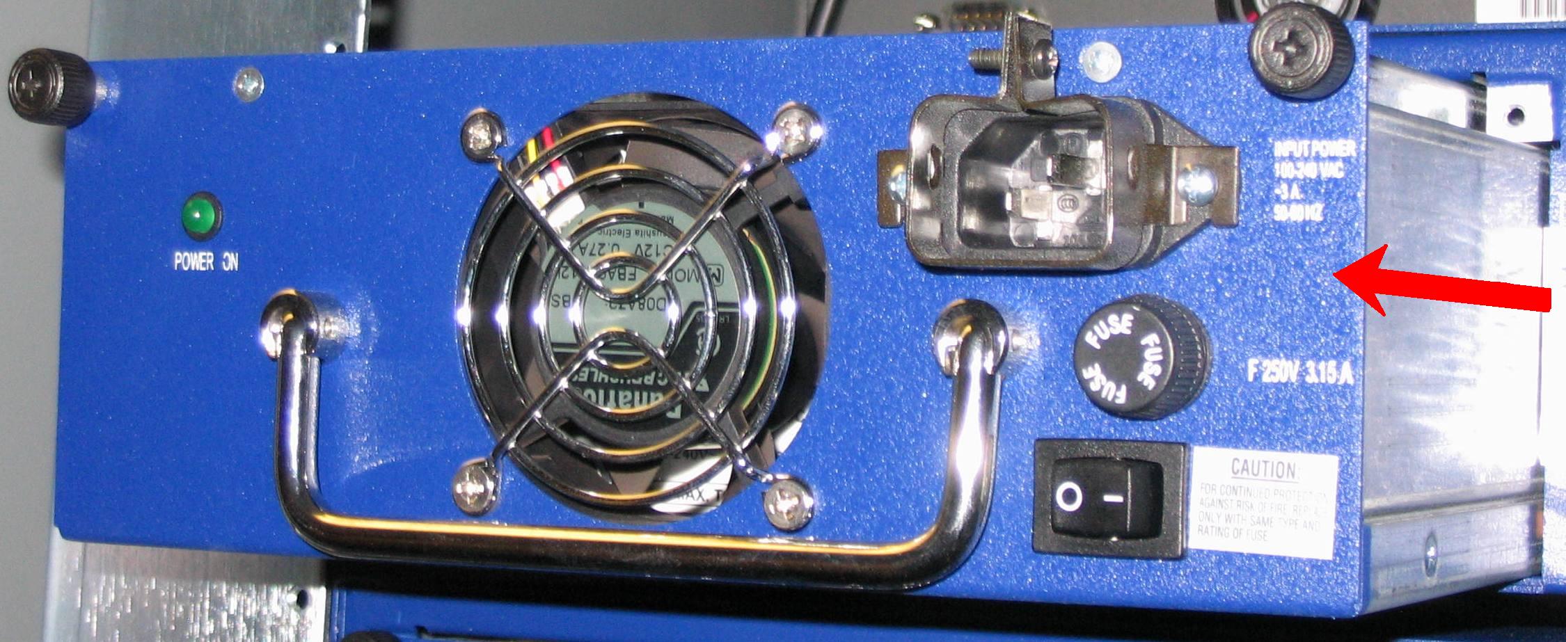 [ScreenOS] How to find/access the serial number of the power supply on