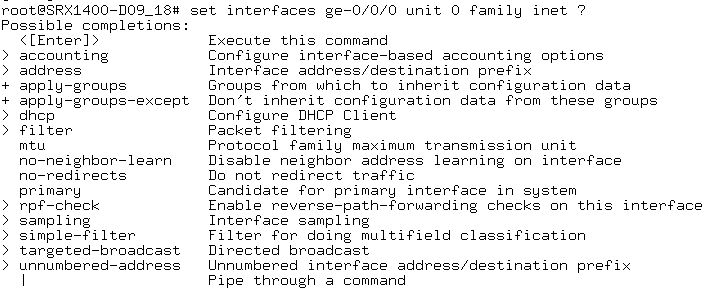 CoS commands are missing on SRX High-End platforms