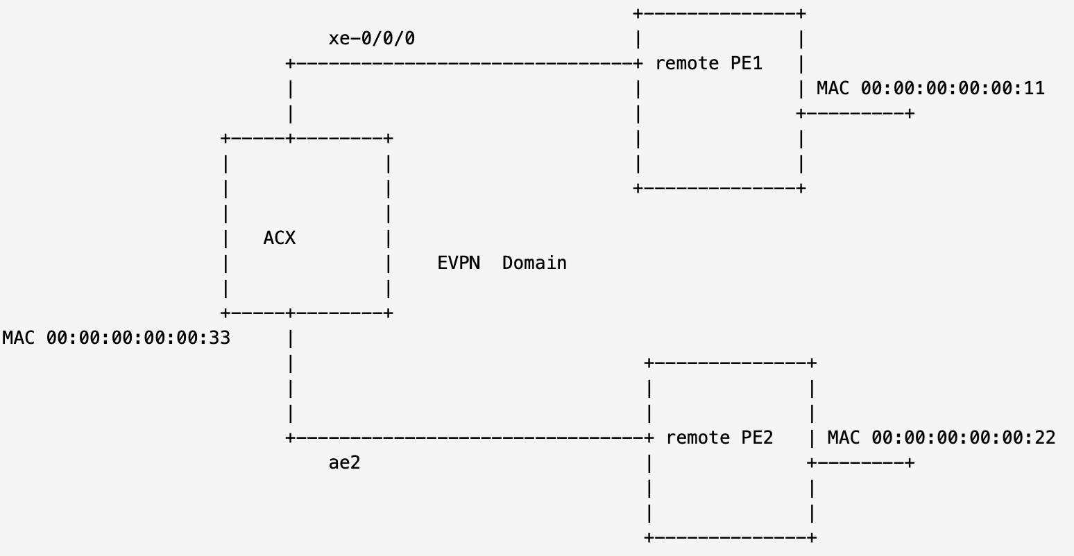 [ACX] ACX5448/ACX710 needs chassismode "enhancedip", packet