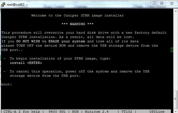  STRM How To Recover The Root Password With The USB Key