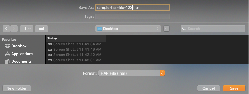 [Juniper Apstra] HAR File Collection (Chrome - Developer Tools)