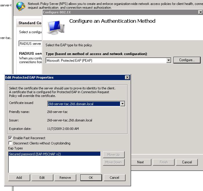[WLC] How to set up RADIUS authentication on Windows Server 2008