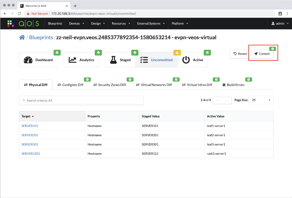 [Juniper Apstra] Using AOSCLI to change default MLAG/vPC VLAN ID and