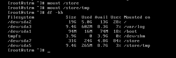 [STRM/JSA] How to recover /store from file system errors