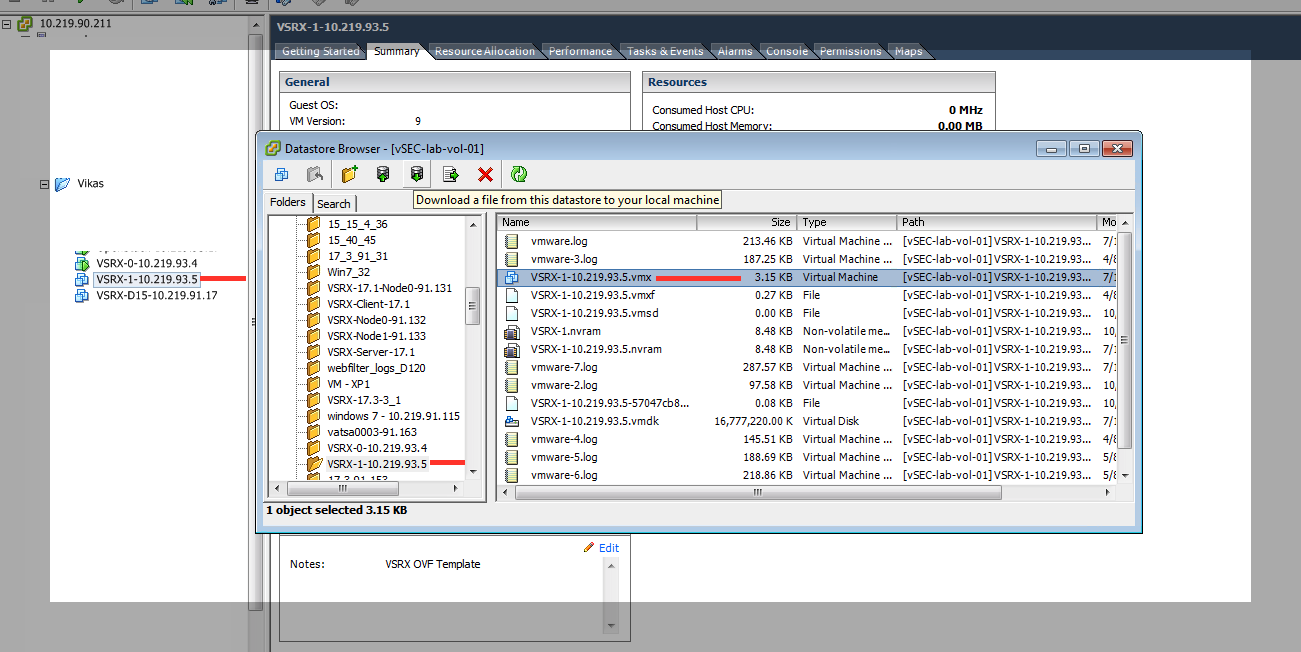[vSRX] Enabling hardwareassisted virtualization in ESXi by using