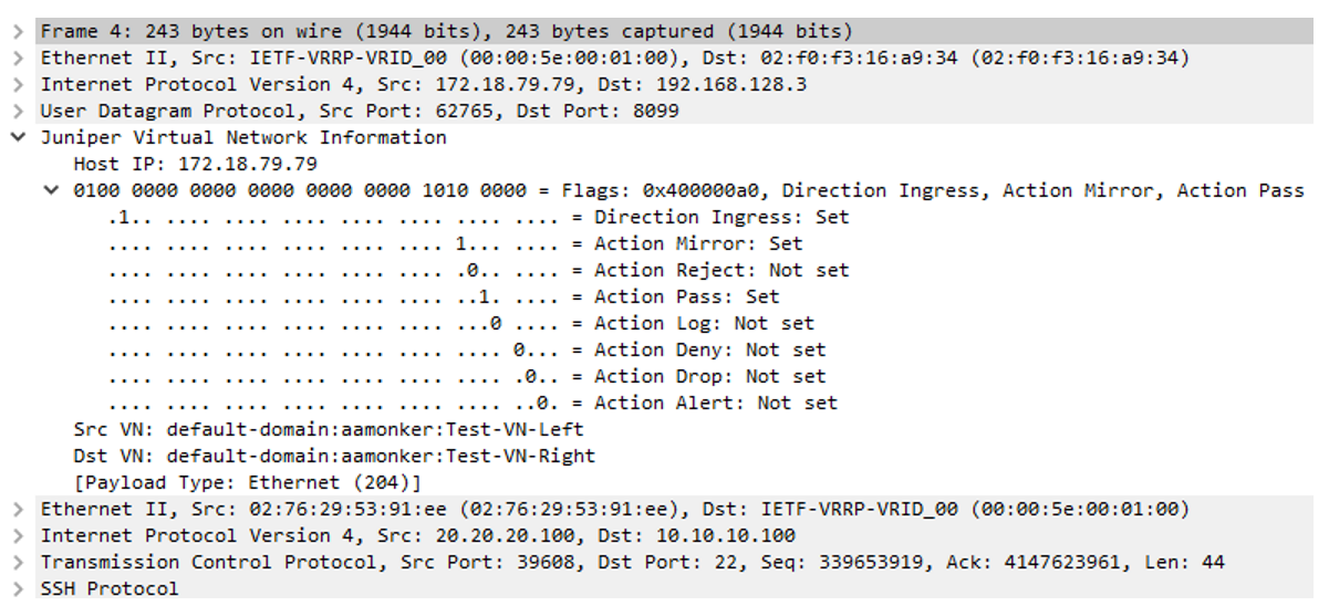 [Contrail] Understanding PCOW packet drops seen in 