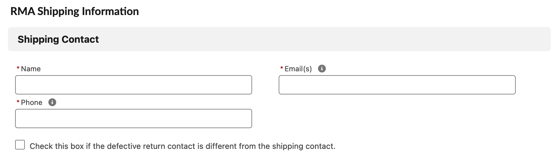 Self-Service RMA - A How-to Guide