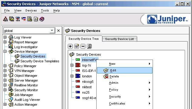 juniper networks network and security manager download